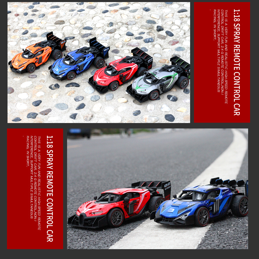 RC Car High Speed Car Radio Controled 2.4G 4CH Race Car Toys for Children Remote Control Kids Gifts RC Drift Driving | Fugo Best