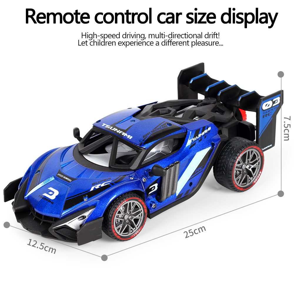 RC Car High Speed Car Radio Controled 2.4G 4CH Race Car Toys for Children Remote Control Kids Gifts RC Drift Driving | Fugo Best