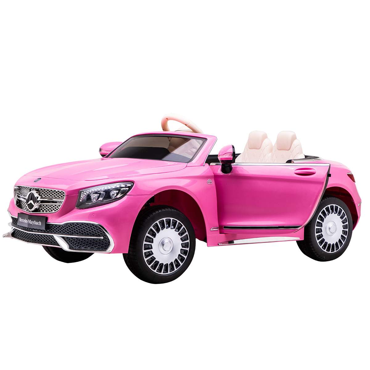 Childrens Gifts S650 12V Electric Ride On Car with Remote Control Double Door Electric Vehicles For Children 4 Wheels Car | Fugo Best