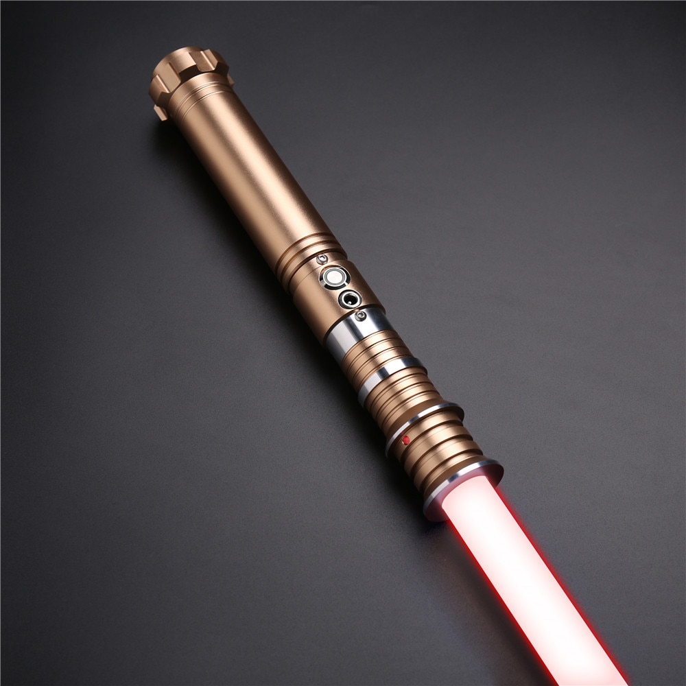 CIELTAN Revan Lightsaber RGB Smooth Swing Metal Handle 12Changing Color 10Soundfonts Force Blaster FOC Heavy Dueling Sword | Fugo Best