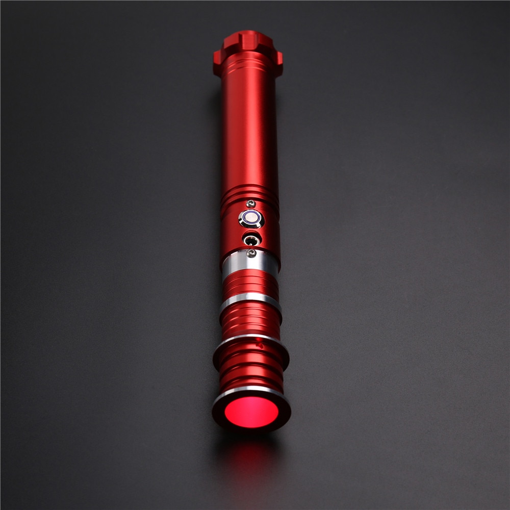 CIELTAN Revan Lightsaber RGB Smooth Swing Metal Handle 12Changing Color 10Soundfonts Force Blaster FOC Heavy Dueling Sword | Fugo Best