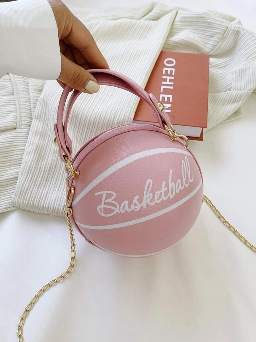 Mini Letter Graphic Chain Sphere Bag | Fugo Best