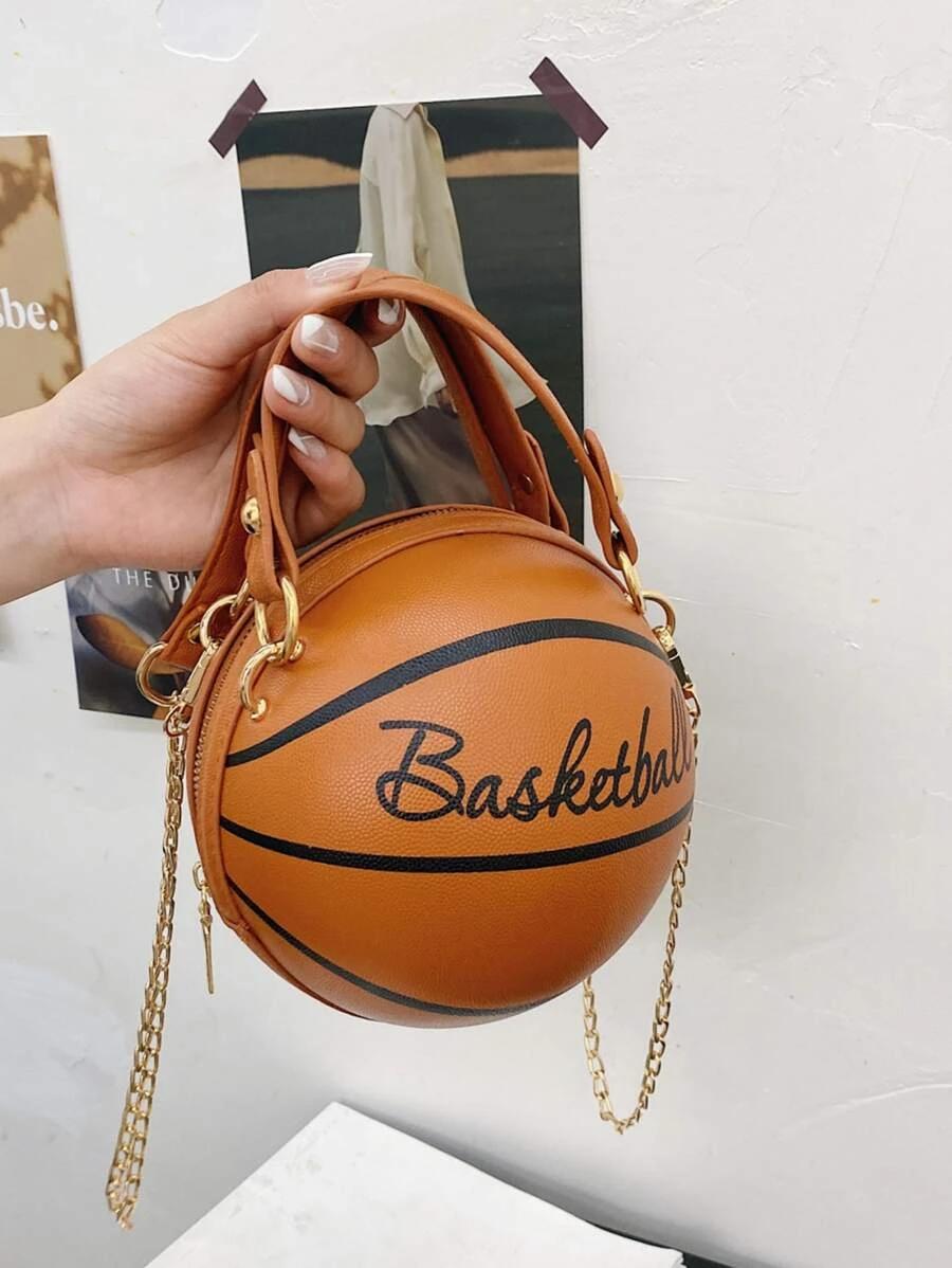 Mini Letter Graphic Chain Sphere Bag | Fugo Best