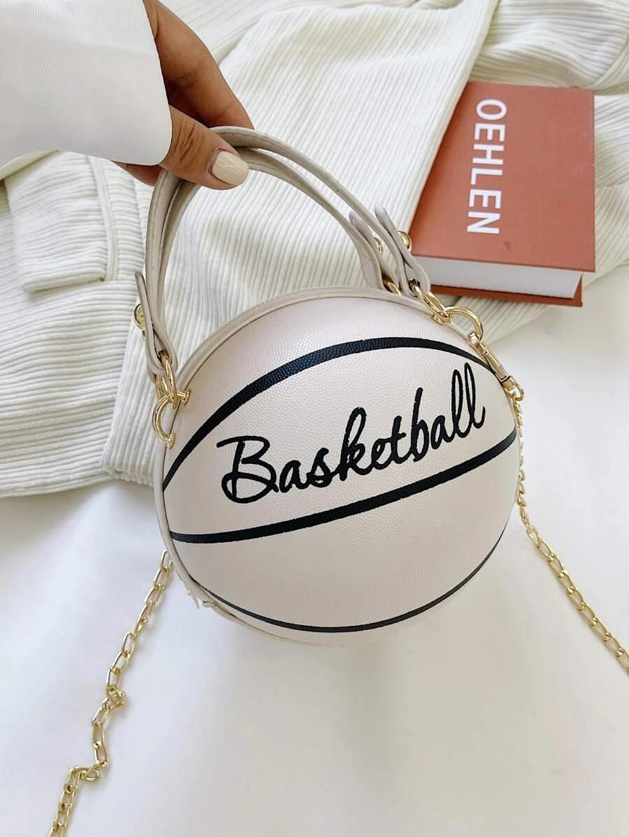 Mini Letter Graphic Chain Sphere Bag | Fugo Best