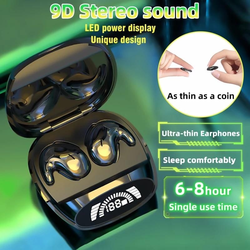 MD528 TWS Bluetooth Earphone 5.2 Wireless Headphone Hifi Sound Stereo Headset Dual Dynamic Driver Waterproof Earbuds touch | Fugo Best