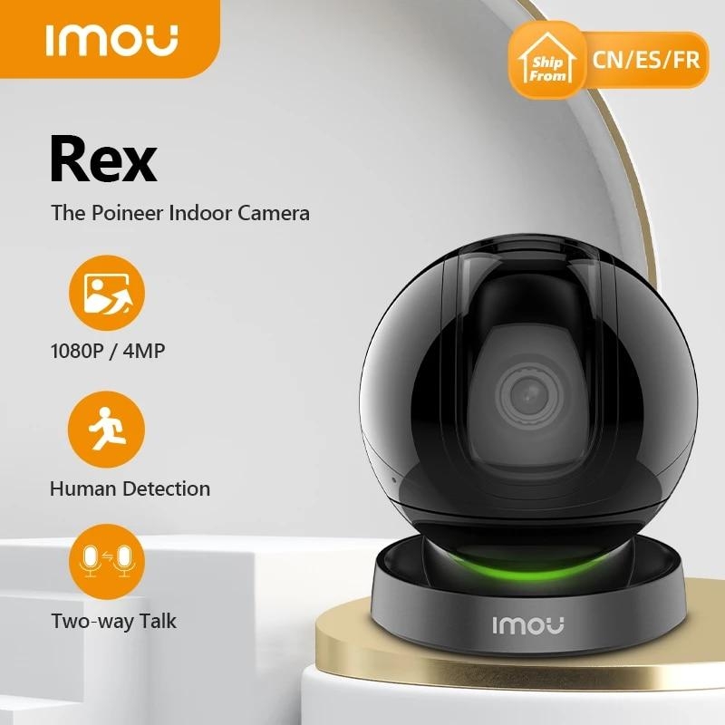 Dahua imou Rex 4MP 1080P Wifi IP Camera Home Security 360 Camera AI Human Detection Baby Phone Camera Night Vision ptz Camera | Fugo Best
