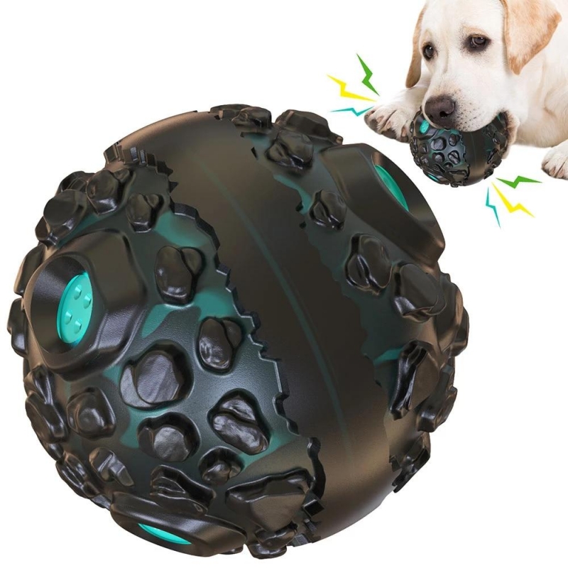 PawPartner Chew Toys For Large Dogs Interactive Training Ball Puppy Pitbull Labrador Samoyed Tooth Cleaning Rubber Tool | Fugo Best