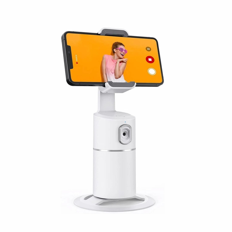 Automatic Smart Selfie Stick 360 Degree Rotation Mobile Phone Holder Face  Tracking Camera Tripod For Video Recording