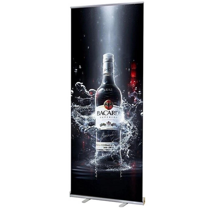 60*160mm Advertising Portable Sign Display Stand Pop Roll Up Banner Floor Stand Portrait Poster Holder Display Rack Poster Frame | Fugo Best