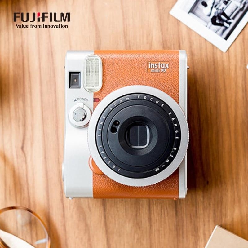 Fujifilm Genuine Orignial Instax Mini 90 films Camera Hot Sale new instant photo 3 Colours Black Brown Red | Fugo Best