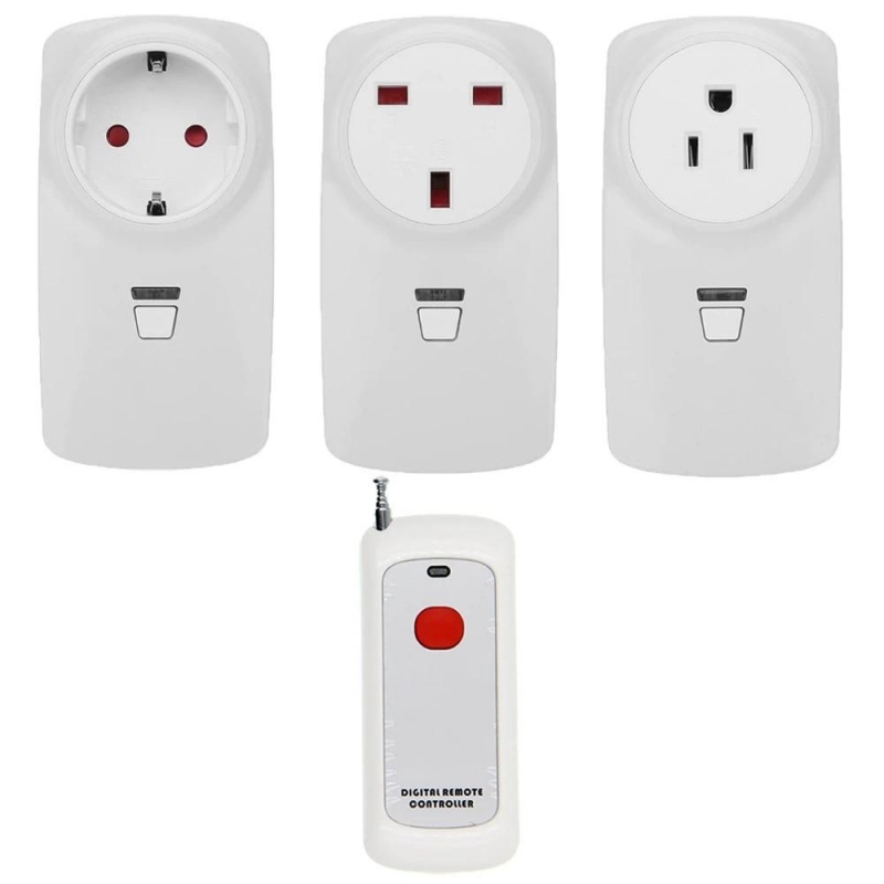 500M Wireless Remote Control Power Outlet Light Switc