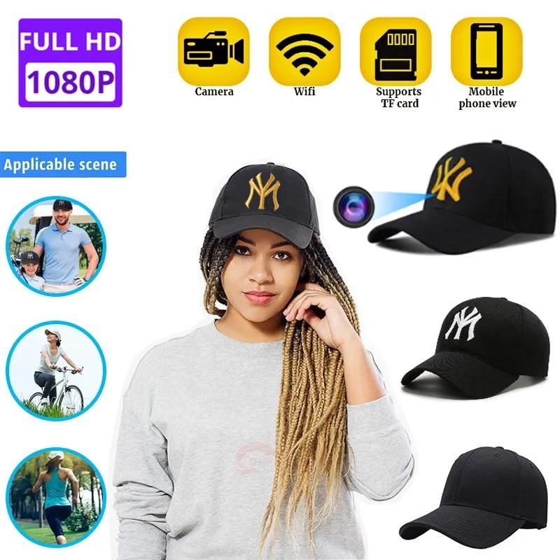 1080P Full HD Wireless WIFI Mini Camera Baseball Cap Camera See By Mobile Action Camcoder Recorder Remote Monitor Espia | Fugo Best