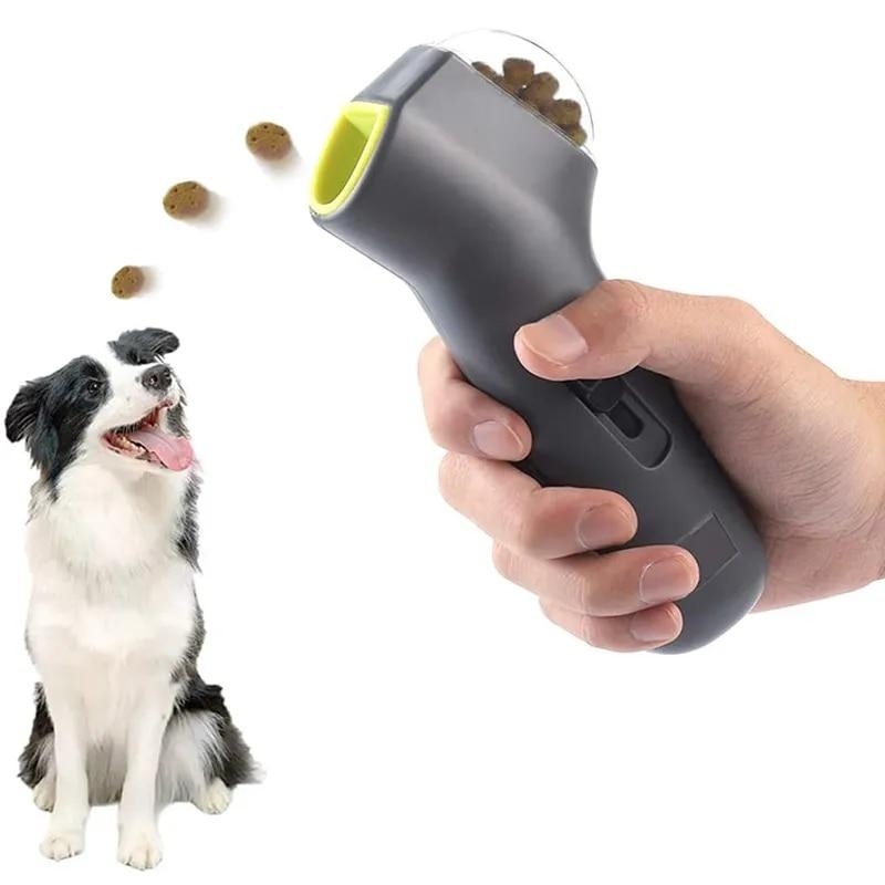 Dog Interactive Training Toy Pet Snack Catapult Launcher Outdoor Beach Toy Dog Cat Treat Launcher Snack Food Feeder Pet Supplies | Fugo Best