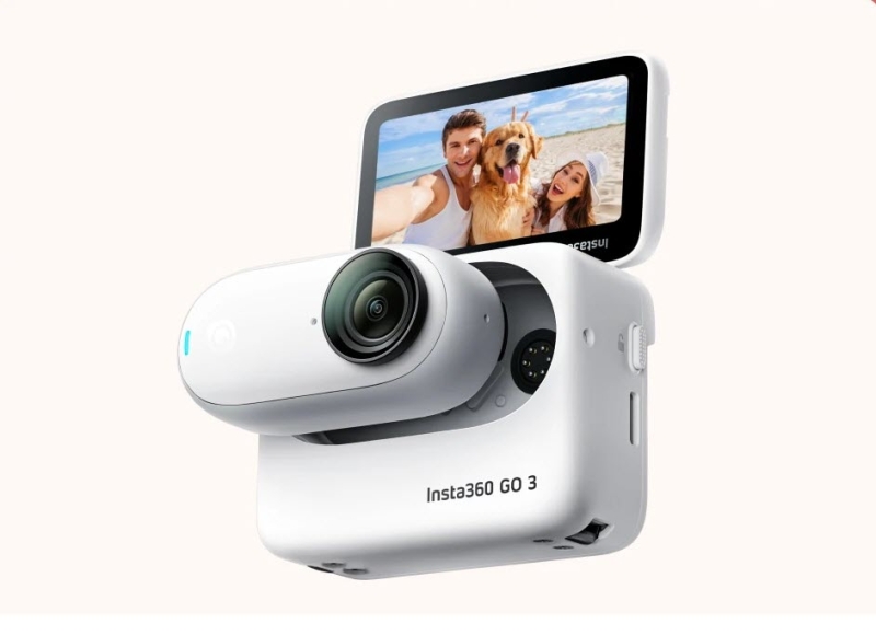 Insta360 NEW GO 3 Tiny Action Camera ??Standalone Version for 32/64/128GB, Mount Anywhere, 2.7K POV. | Fugo Best