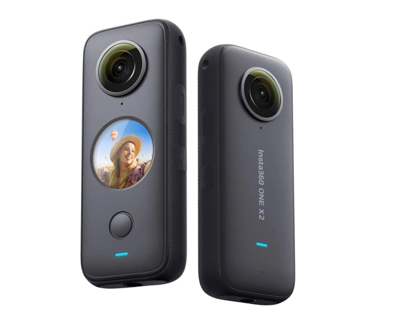 Insta360 ONE X2 Waterproof Action Camera Stabilization, Touch Screen, AI Editing, Live Streaming | Fugo Best