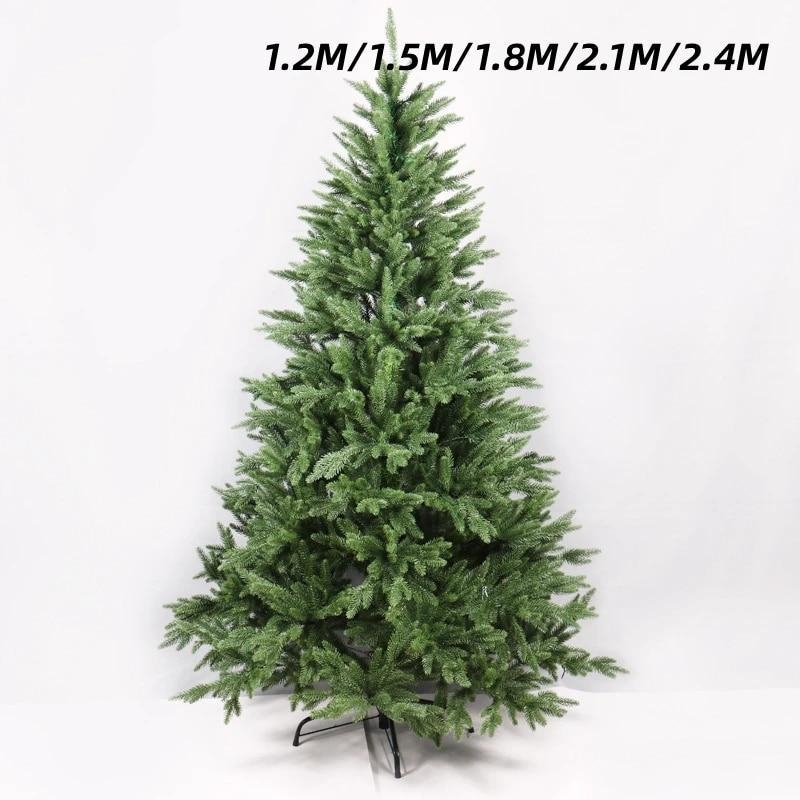 PE Christmas Tree 240cm Artificial Large Arranged Encryption Green Christmas Tree for Christmas Hotel Home Indoor Outdoor Decor | Fugo Best