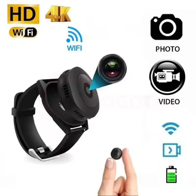 4K Mini Camera Wifi 1080P HD Smart Home Security Night Vision IP Webcam Remote Surveillance Camcorders Portable Invisible Cam | Fugo Best