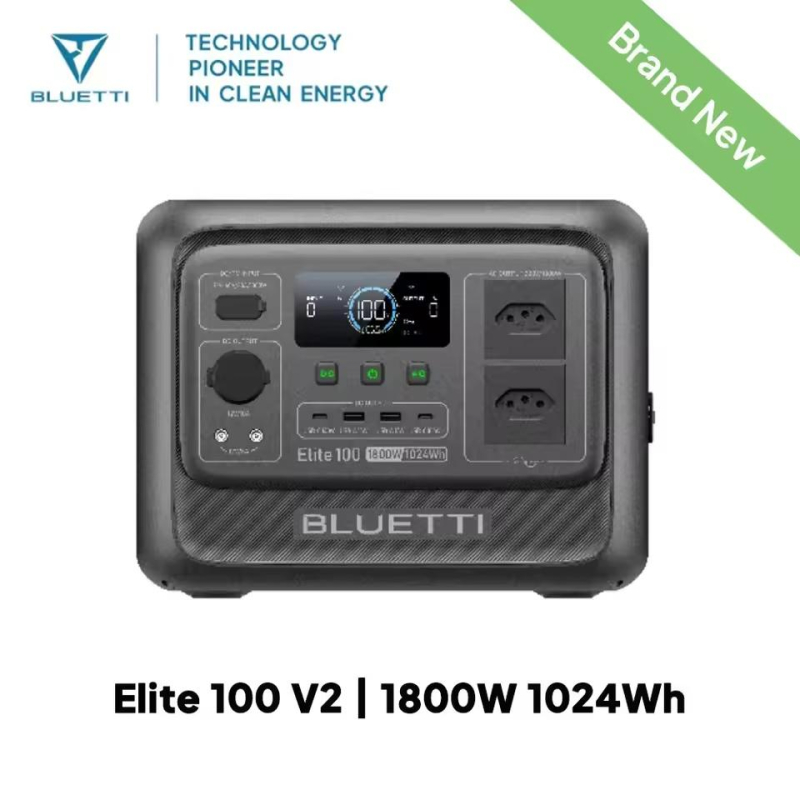  Brand NewBLUETTI Elite 100 V2 Portable Power Station 1800W 1024Wh with Multiple Outputs for Outdoors & Emergency Use | Fugo Best