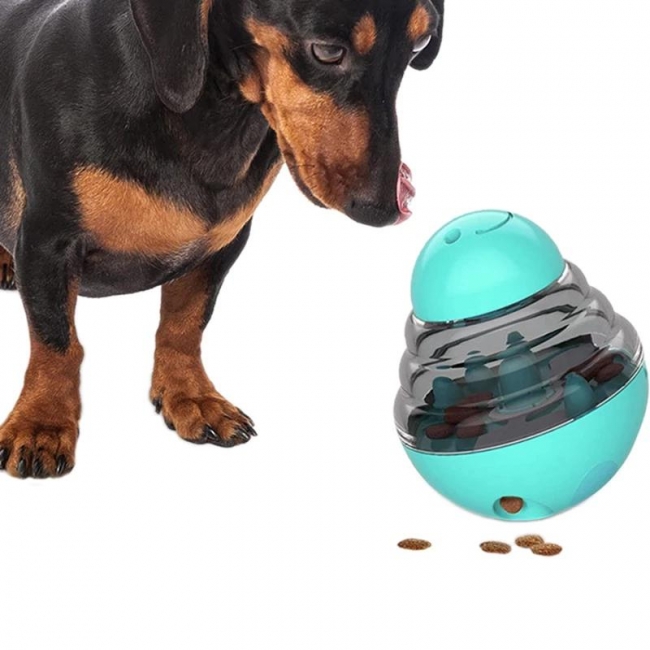 Interactive Drainage TPFOCUS Ball Pet Feeder Bowl Dog Educational Draining Plastic Food Ball Leak Funny Play Pet Toys NEW | Fugo Best