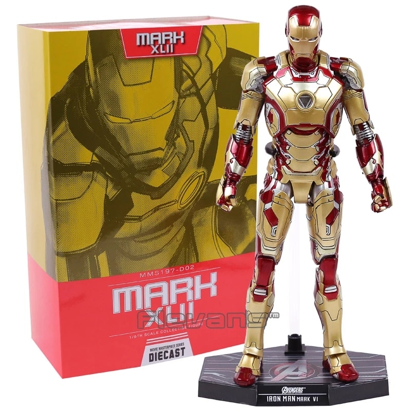 Hot Toys Iron Man Mark XLII MK 42 XLIII 