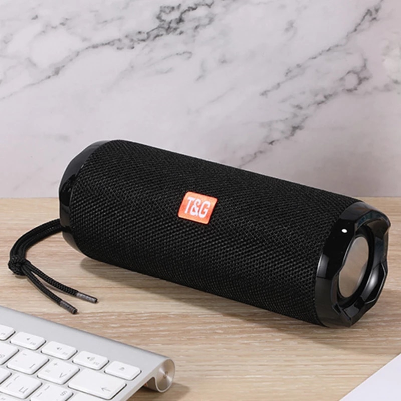 Bluetooth Speaker Outdoor Waterproof Portable Wireless Sound Column Speaker Box Supports TF Card FM Radio Mobile Phone Computer | Fugo Best