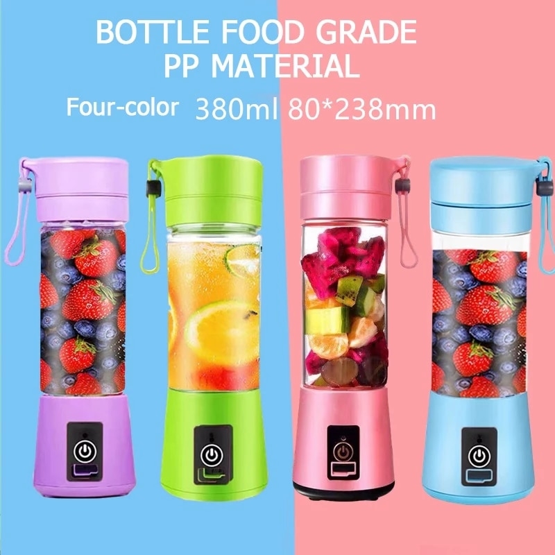 Mini Portable Blender Electric Mixer Food Processor Smoothie Maker Blender USB Stirring Rechargeable Blender Juice Blenders | Fugo Best