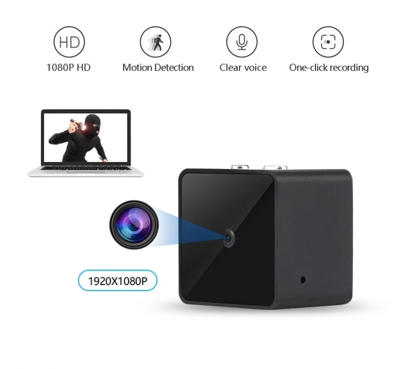 Sailvde Wireless WiFi Hd 1080p Mini Camera Family Safety Night Vision Wide Angle Shooting Dynamic Aerial Small Camera Mini Camera | Fugo Best