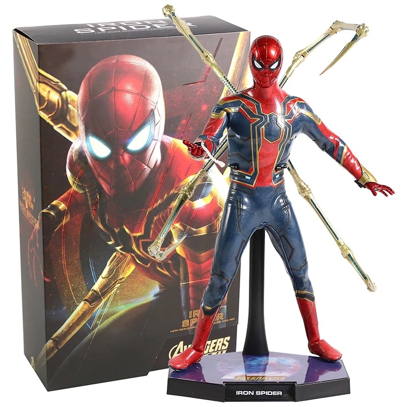 Spiderman toys hot sale iron spider