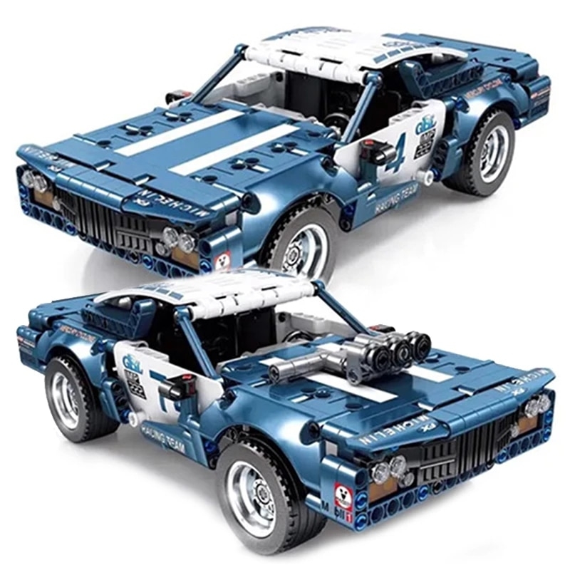 Technician City Muscle Car Model Building Blocks Constructor Expert Bricks Set moc Kid Toys For Children Gift | Fugo Best