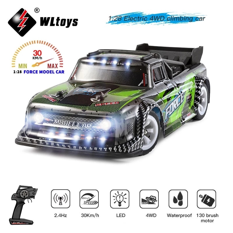 Wltoys K989 1/28 2.4G 4WD RC Cars Electric High Speed Radio Control Car ToyS