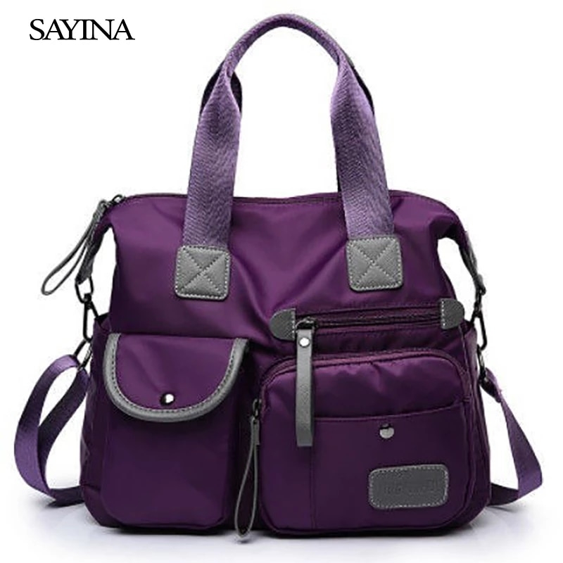 Waterproof Women Nylon Messenger Bags Female Large Capacity Handbag Fashion Crossbody Bag Casua Shoulder Bags for College Girls | Fugo Best