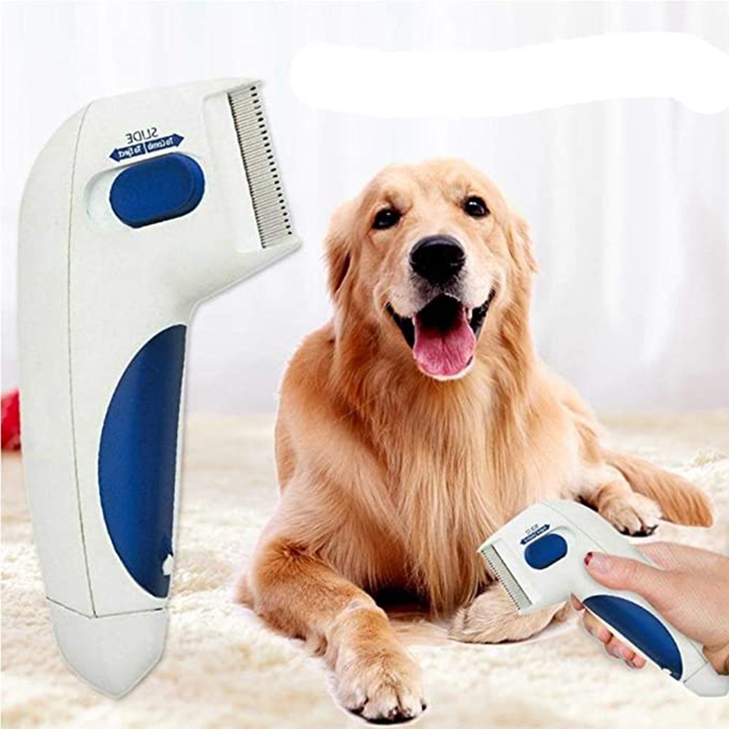 Electric Pet Flea Lice Cleaning Brush Grooming Tools Dog Cat Flea Cleaning Brush Pet Supplies | Fugo Best