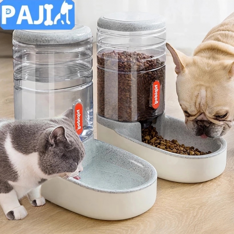3.8 L Pet Automatic Feeding Bowls Dog Food Feeder Cat Water Feeder Large Capacity Food Water Dispenser Large Capacity Pet Bowls | Fugo Best