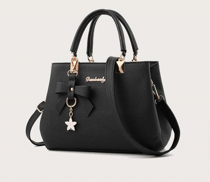 Bow Decor Top Handle Bag | Fugo Best