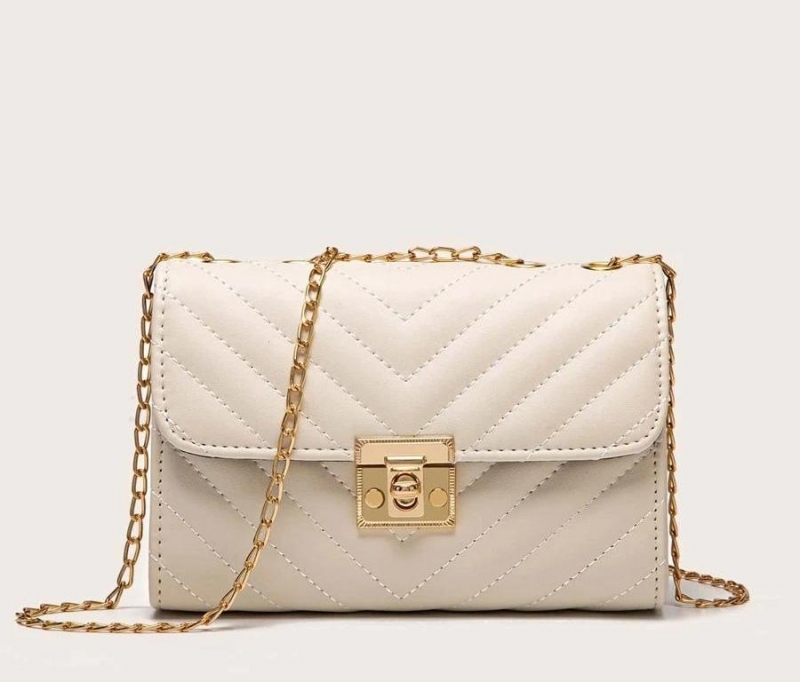 Mini Chevron Flap Chain Shoulder Bag | Fugo Best