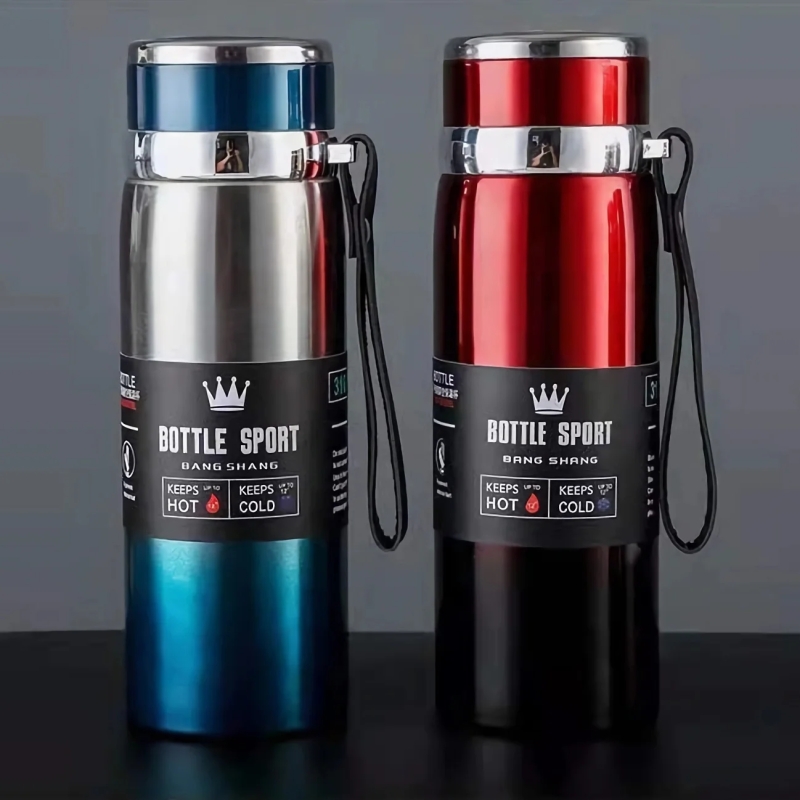 1L Thermal Water Bottle Keep Cold and Hot Water Bottle Thermos for Water Tea Coffee Vacuum Flasks Stainless Steel Thermos Bottle | Fugo Best