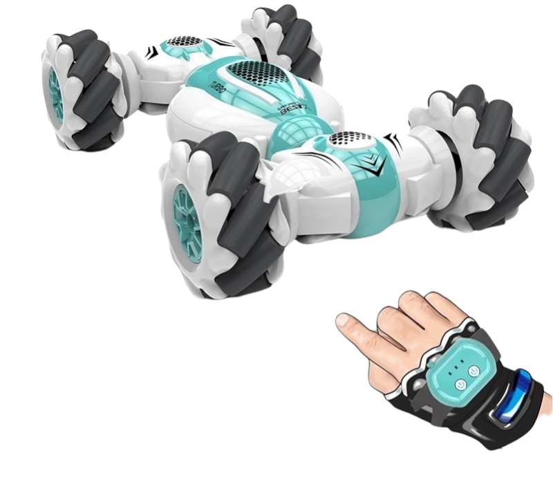 Mini 2.4GHz 4WD RC Stunt Car Remote Control Watch Gesture Sensor Electric Toy RC Drift Car Rotation For Kids Boys Birthday Gift | Fugo Best