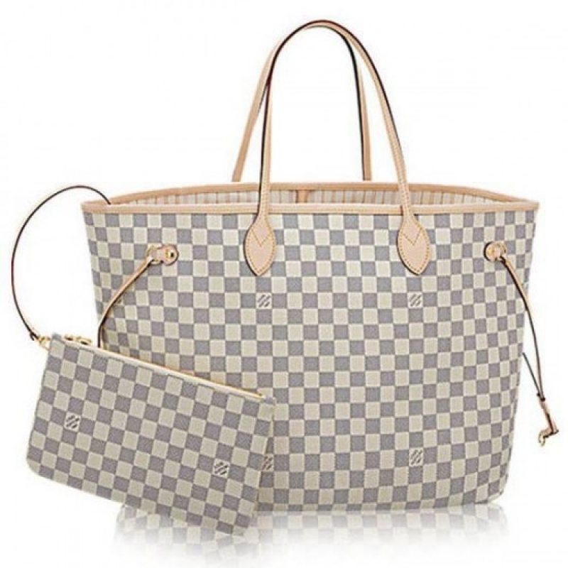 DAMIER AZUR CANVAS NEVERFULL | Fugo Best