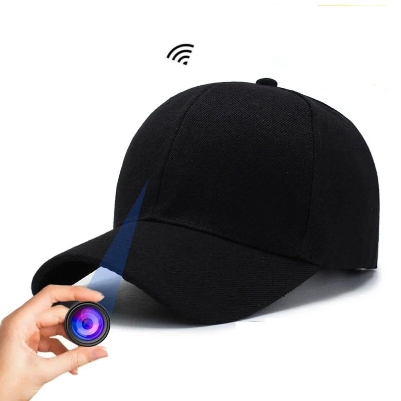 Hd 4K Wearable Video Audio Mini Wifi IP Camera Draagbare Buiten Baseball Cap Voor Reizen Bewijs opname Suport Hidden TF card | Fugo Best