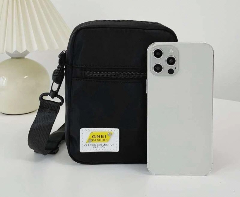 Mini Letter Patch Crossbody Bag | Fugo Best