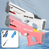 Automatic Electric Water Gun Children Outdoor Beach games Pool Summer Toys High Pressure Large Capacity Water Guns For Adult | Fugo Best