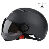 53 to 61 cm Adult Electric Motorcycle Helmets Half Helmet Scooter Motor Crash Helmetor Moto Bike Sunshade Sun Protection Summer | Fugo Best
