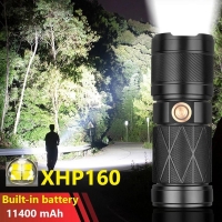 Super XHP160 Powerful Led Flashlight Torch XHP90 P70 High Power Tactical Flashlight USB Rechargeable Waterproof Flash Light | Fugo Best