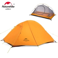 Naturehike Cycling Tent 1 Person Ultralight Backpacking Tent Double Layer Fishing Beach Tent Outdoor Travel Hiking Camping Tent | Fugo Best