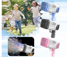 2022 36 Hole Gatling Bubble Machine for Children Bubble Blower For Kids Automatic Bubble Gun Soap Bubble Maker Toy Boys | Fugo Best