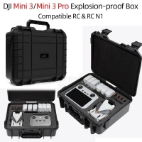 Drone Explosion Proof Case Portable Hard Shell Large Capacity Case for DJI Mini 3/DJI Mini 3 PRO Drone Universal Accessories | Fugo Best