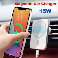 15W Magnetic Car Wireless Chargers For iPhone 13 13pro 12 12Pro Max Mini Fast QI Wireless Charging Holder Air Vent Stand Mount | Fugo Best