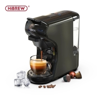 HiBREW Coffee Machine 19 Bar 3in1&4in1 Multiple Capsule Espresso Cafetera , Pod Coffee Maker Dolce Milk&Nexpresso &Powder H1 | Fugo Best