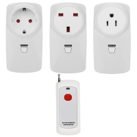 500M Wireless Remote Control Power Outlet Light Switch Smart Plug Socket Room Energy Saving EU US UK | Fugo Best