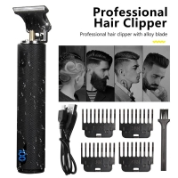 Vintage T9 Electric Hair Clipper Hair Cutting Machine Professional Mens Electric Shaver Rechargeable Barber trimmer for men USB | Fugo Best